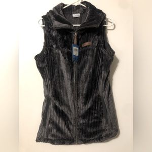 NWT Dark Charcoal Womens Columbia Vest